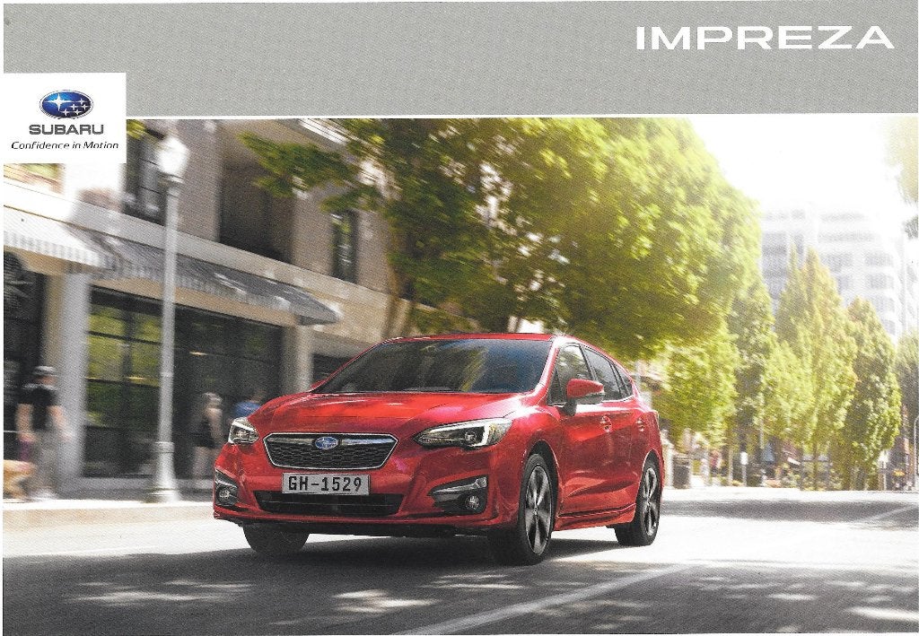SUBARU IMPREZA  2018, Ophalen of Verzenden, Zo goed als nieuw, Overige merken