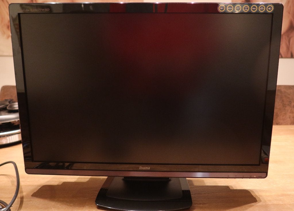 **iiyama ProLite E2607WSD 26" 1920x1200 + speakers**, Computers en Software, Ophalen, Gebruikt, Ingebouwde speakers, Full HD