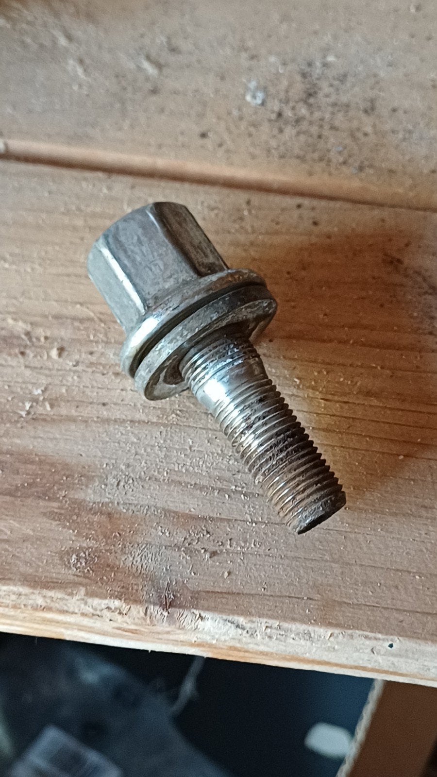 Set van 16 verchroomde platte wielbouten met sluitring, Auto-onderdelen, Ophalen of Verzenden, Gebruikt, Peugeot
