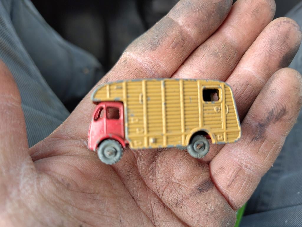 Vintage Matchbox Lesney Paardenvrachtwagen, Gebruikt, 1:50 of kleiner, Truck, Ophalen