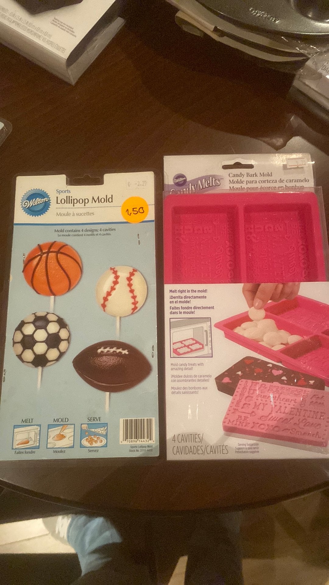 Wilton chocolade mallen, Ophalen of Verzenden, Nieuw, Taarten of Cupcakes, Versiering