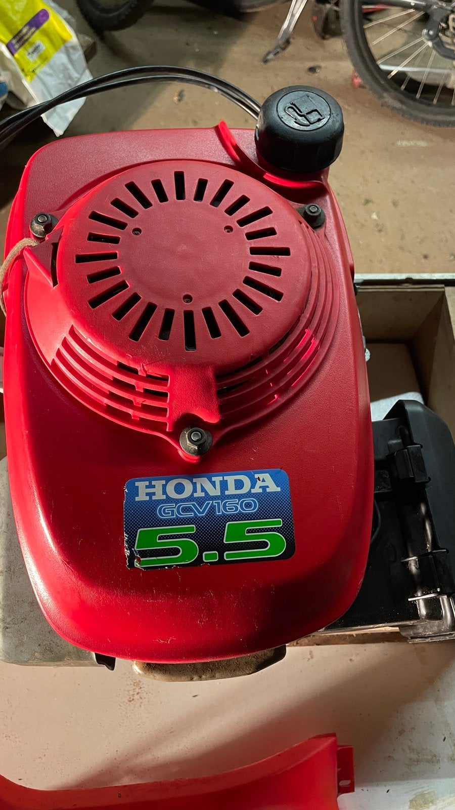 Honda GCV160 5.5 motor, Ophalen of Verzenden, Benzinemotor, 1800 rpm of meer