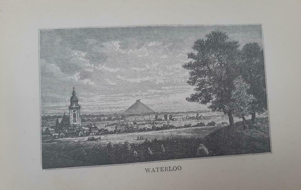 29 / Waterloo. houtgravure uit 1892, Ophalen of Verzenden