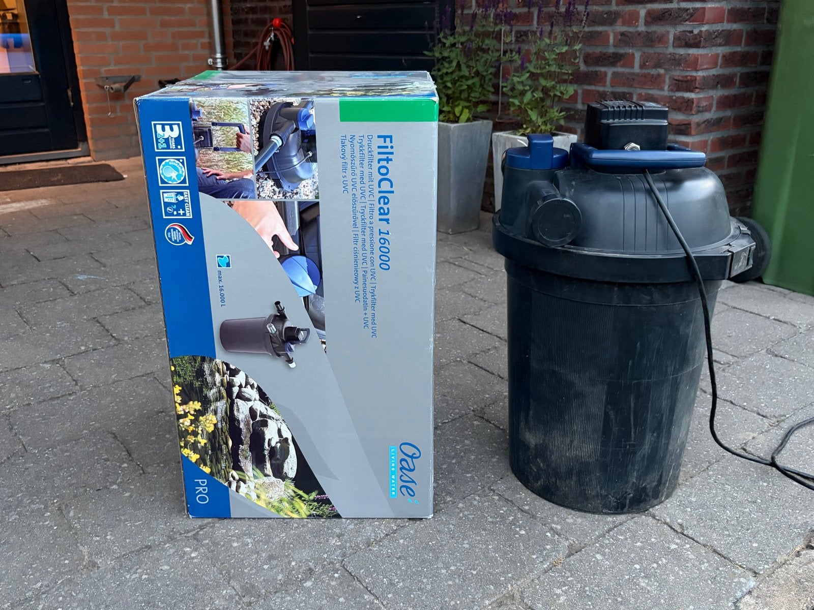 Oase Filtoclear 16000 vijverfilter, Ophalen, Gebruikt, Vijverfilter