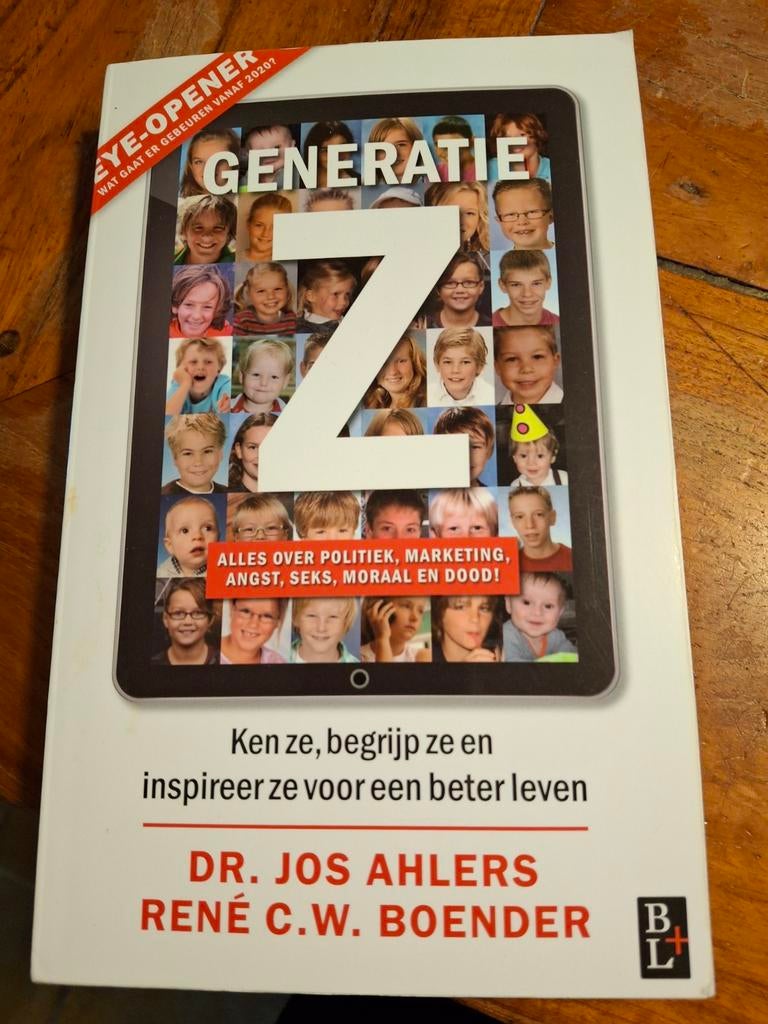 Jos Ahlers - Generatie Z, Boeken, Jos Ahlers; Rene C.W. Boender, Ophalen of Verzenden, Zo goed als nieuw, Nederland