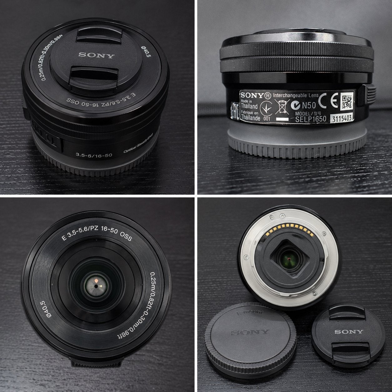 Sony E PZ 16-50mm F3.5-5.6 OSS Power Zoom Lens, Audio, Tv en Foto, Fotografie | Lenzen en Objectieven, Gebruikt, Standaardlens
