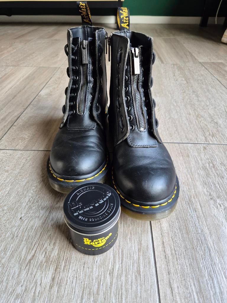 Dr. Martens laarzen maat 42 met Wonder Balsam, Ophalen, Zwart
