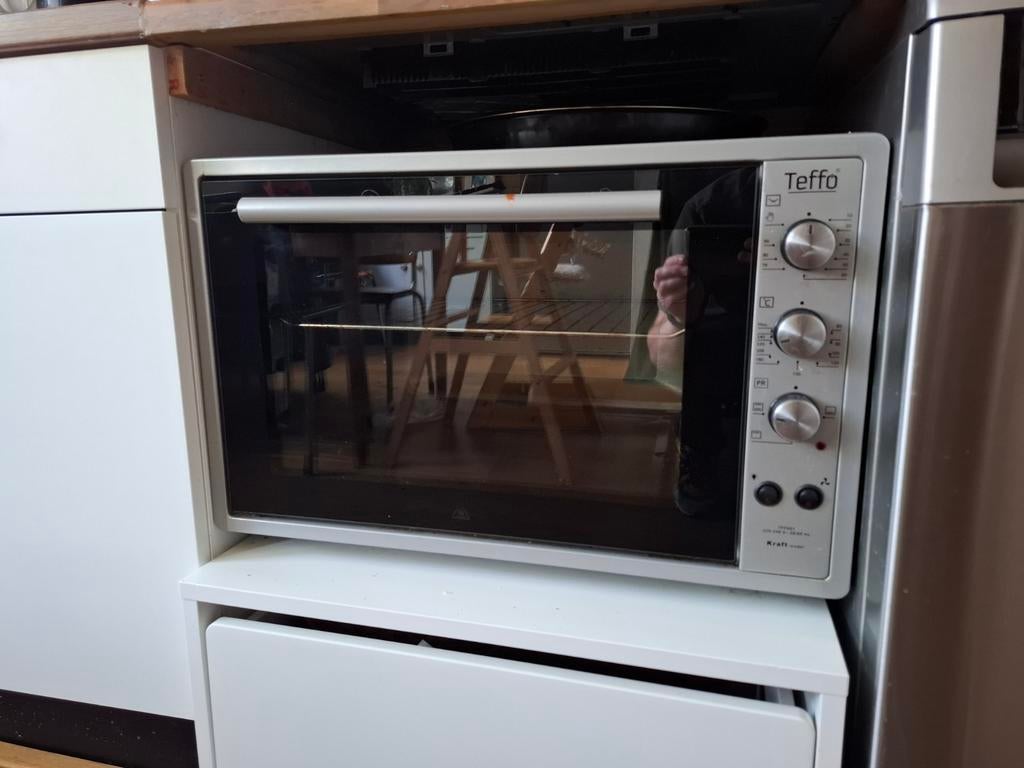 Teffo Kraft Model TFF001 Oven, Witgoed en Apparatuur, Ovens, Ophalen, Minder dan 45 cm, Minder dan 45 cm, Zo goed als nieuw