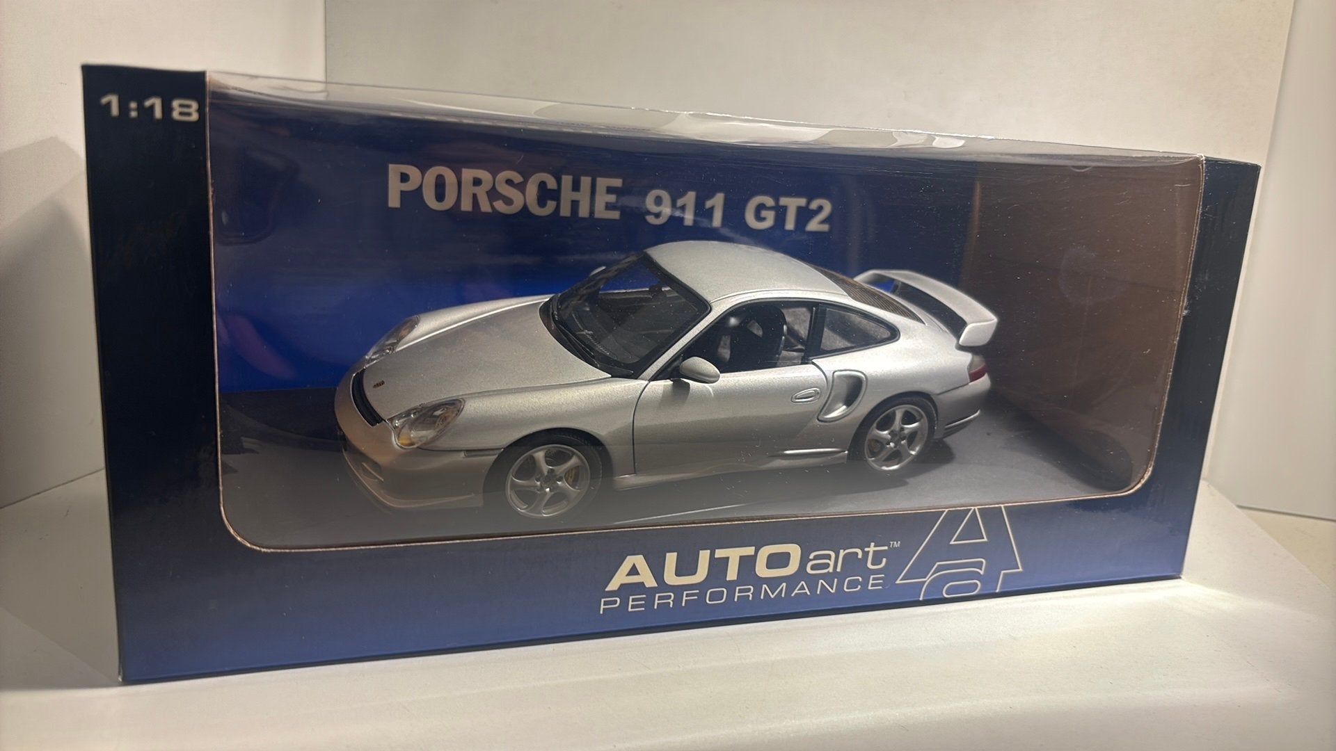 Porsche 911 GT2 autoart 1.18, Hobby en Vrije tijd, Modelauto's | 1:18, Ophalen of Verzenden, Autoart, A, A