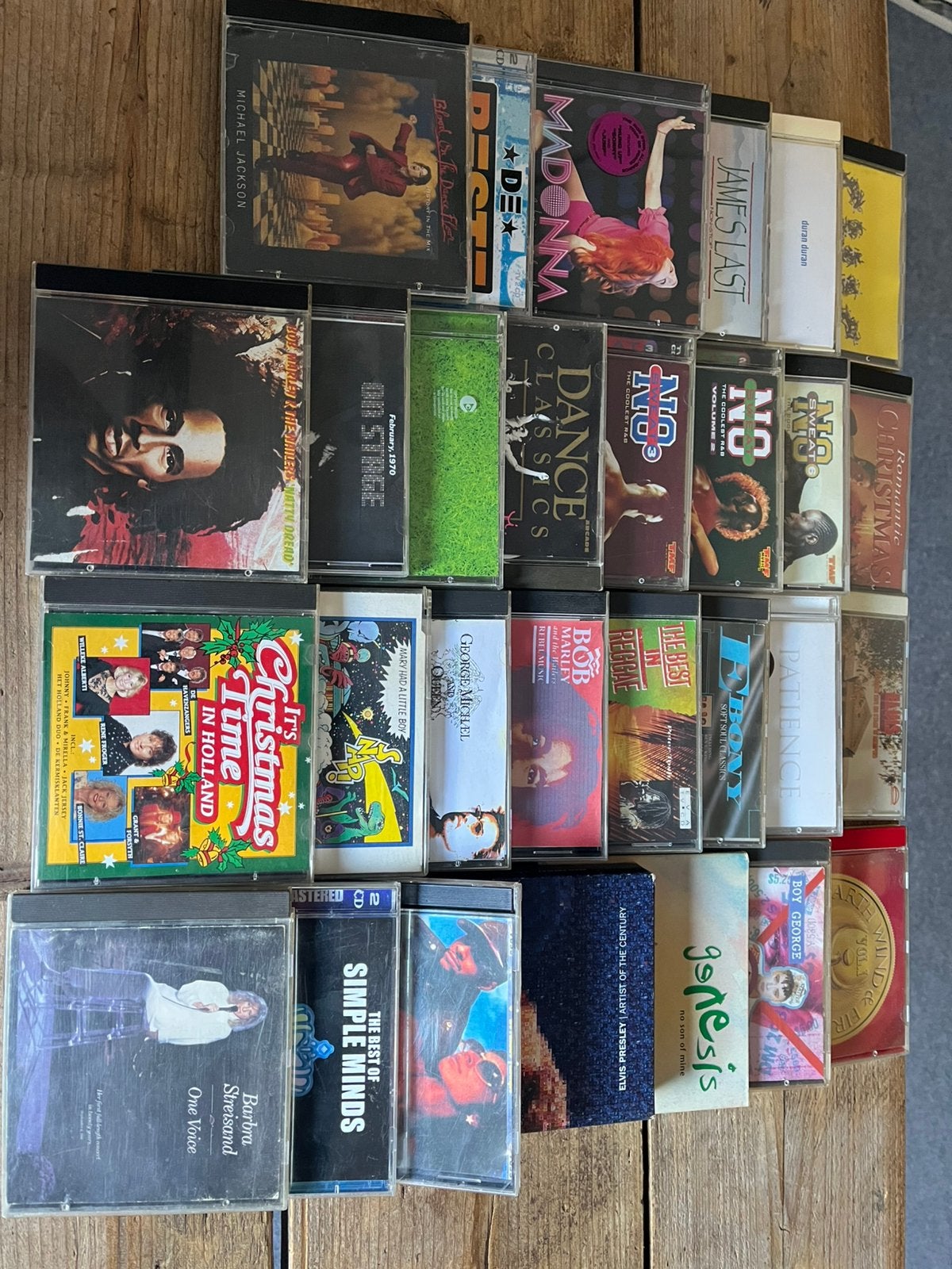Cd s 130 stuks en 30 cd singles, Ophalen, Gebruikt