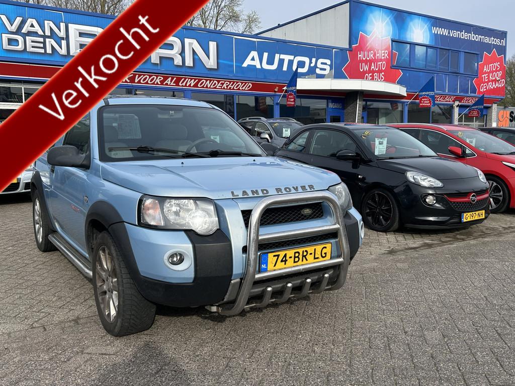 Land Rover Freelander Hardback 2.0 Td4 E Grijs kenteken Expo, Auto's, Stof, 4 cilinders, Blauw, Origineel Nederlands