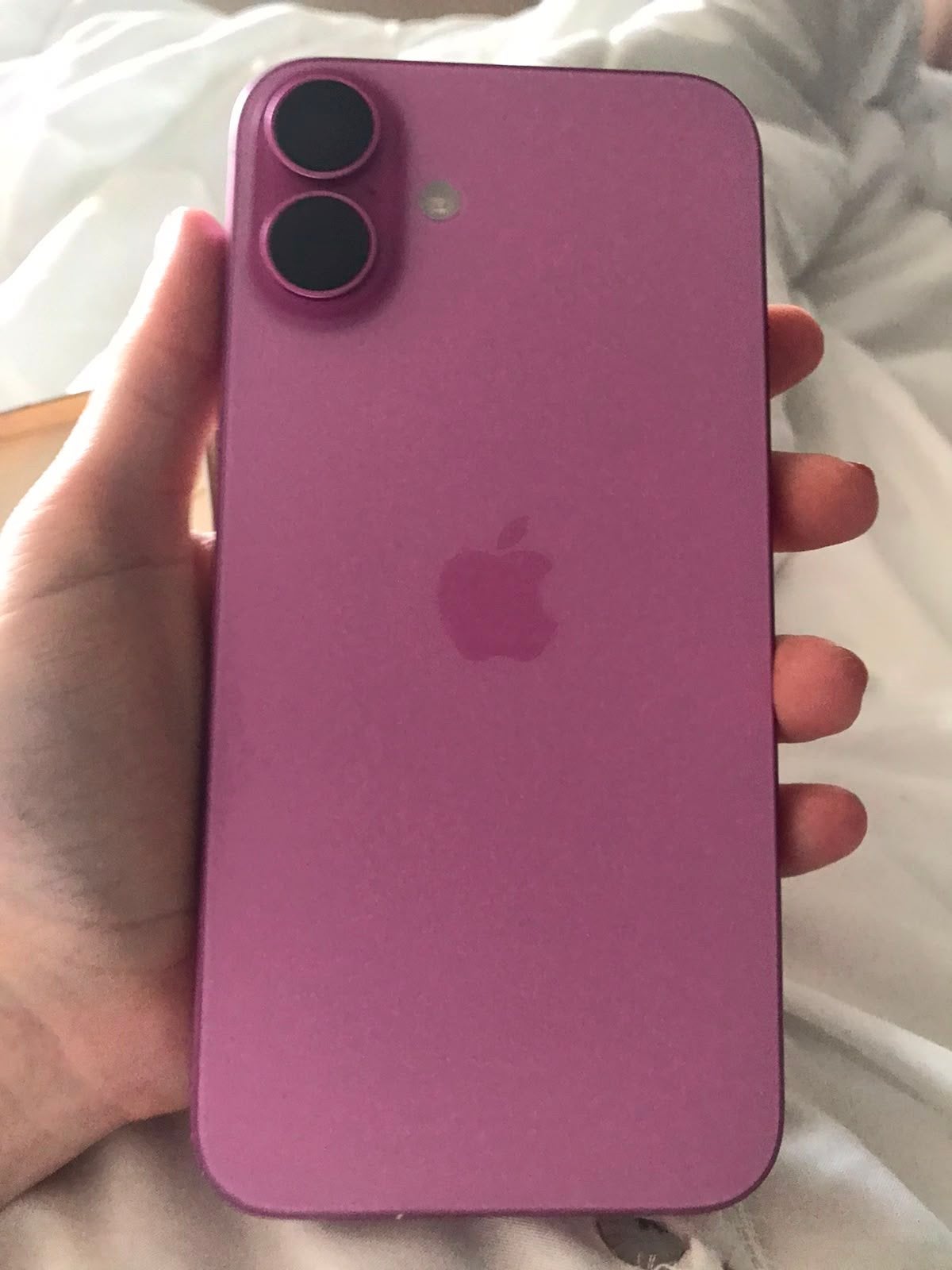 Iphone 16 plus roze, Ophalen of Verzenden, Zo goed als nieuw, Roze, 128 GB