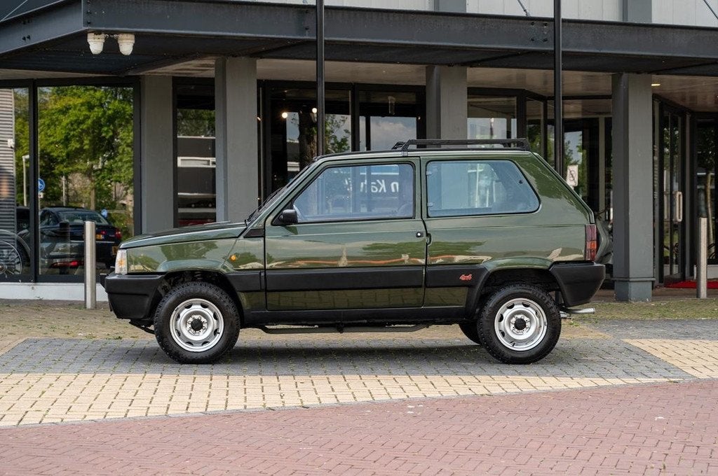 Fiat Panda 1000 I.E. 4X4 (bj 1988), Lederen bekleding, Zwart, Bedrijf, Handgeschakeld