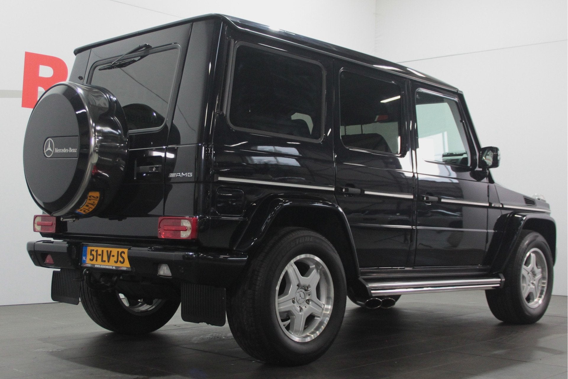 Mercedes-Benz G-Klasse 55 AMG St.Wagon Designo - Origineel N, Auto's, Mercedes-Benz, Automaat, Gebruikt, G-Klasse, 7 stoelen