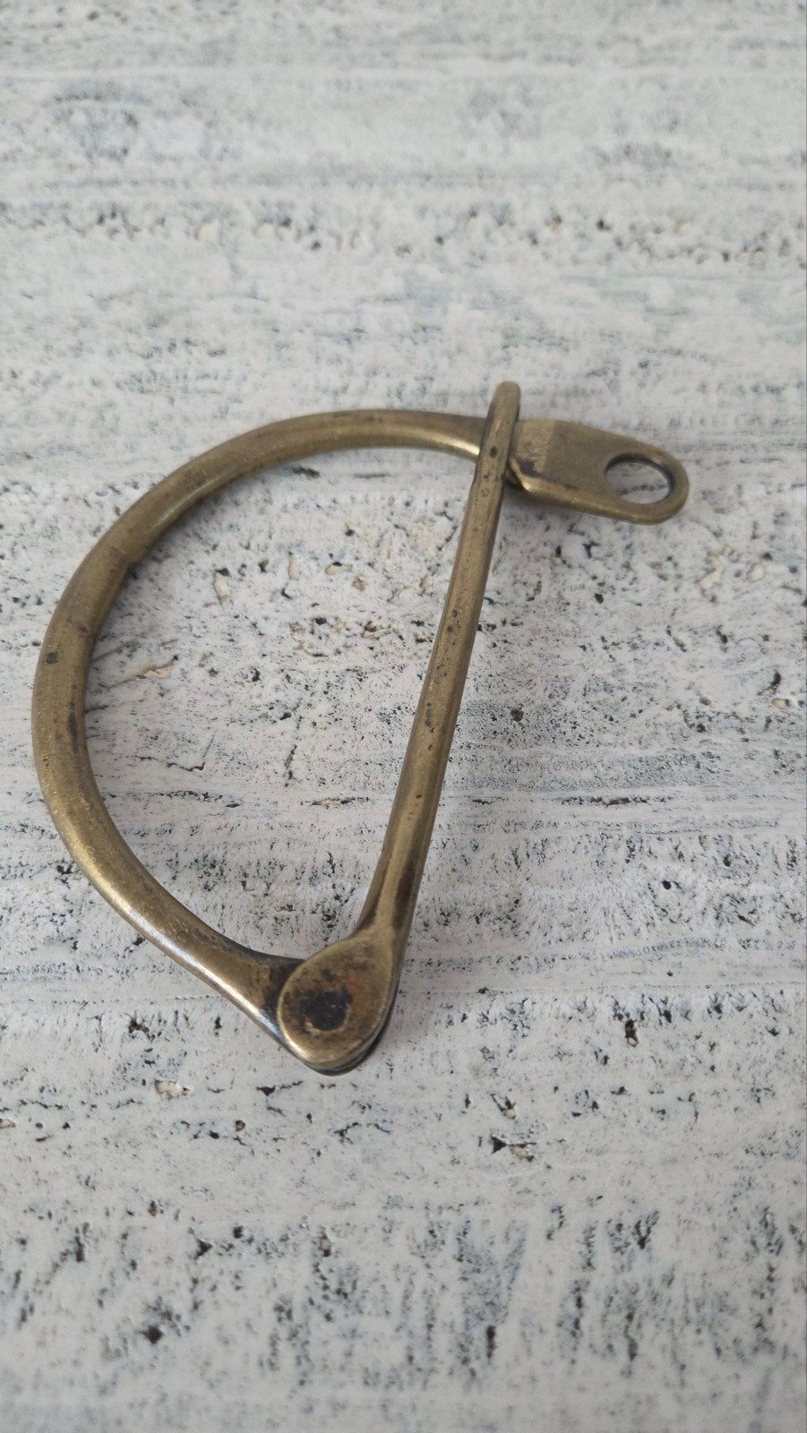 Antiek Messing Plunjebaalslot / D-Lock (Militaria WW1 / WW2), Verzenden