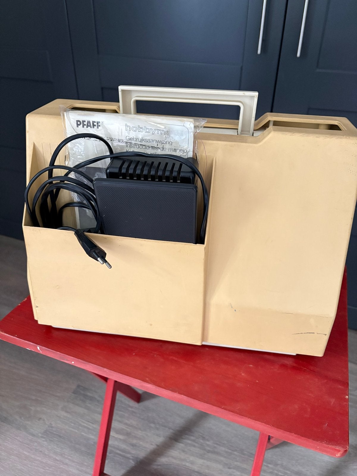 Pfaff Hobbymatic 919 Naaimachine met accessoires, Ophalen, Gebruikt, Naaimachine, Pfaff
