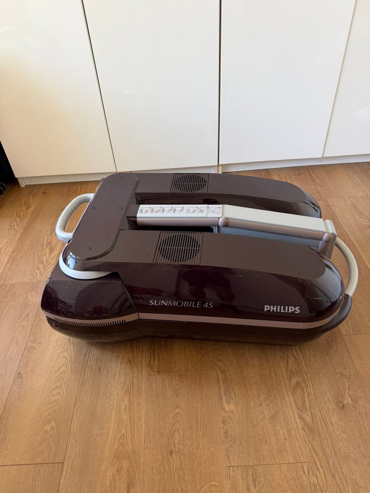 Philips sunmobile 4s  opklapbare zonnebank, Ophalen, Zo goed als nieuw, Zonnebank enkelzijdig, Minder dan 10 lampen