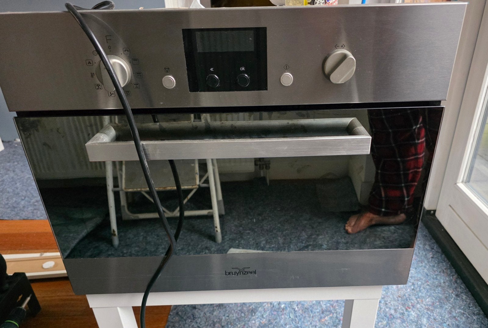 Bruynzeel Inbouw combi oven., Witgoed en Apparatuur, Ophalen, Oven, Inbouw, Gebruikt