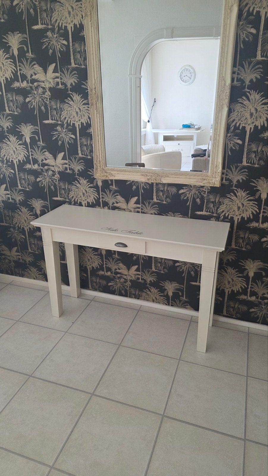side table hal tafel 40x120 x75, Huis en Inrichting, Tafels | Sidetables, Ophalen, Gebruikt, 100 tot 150 cm, 25 tot 50 cm