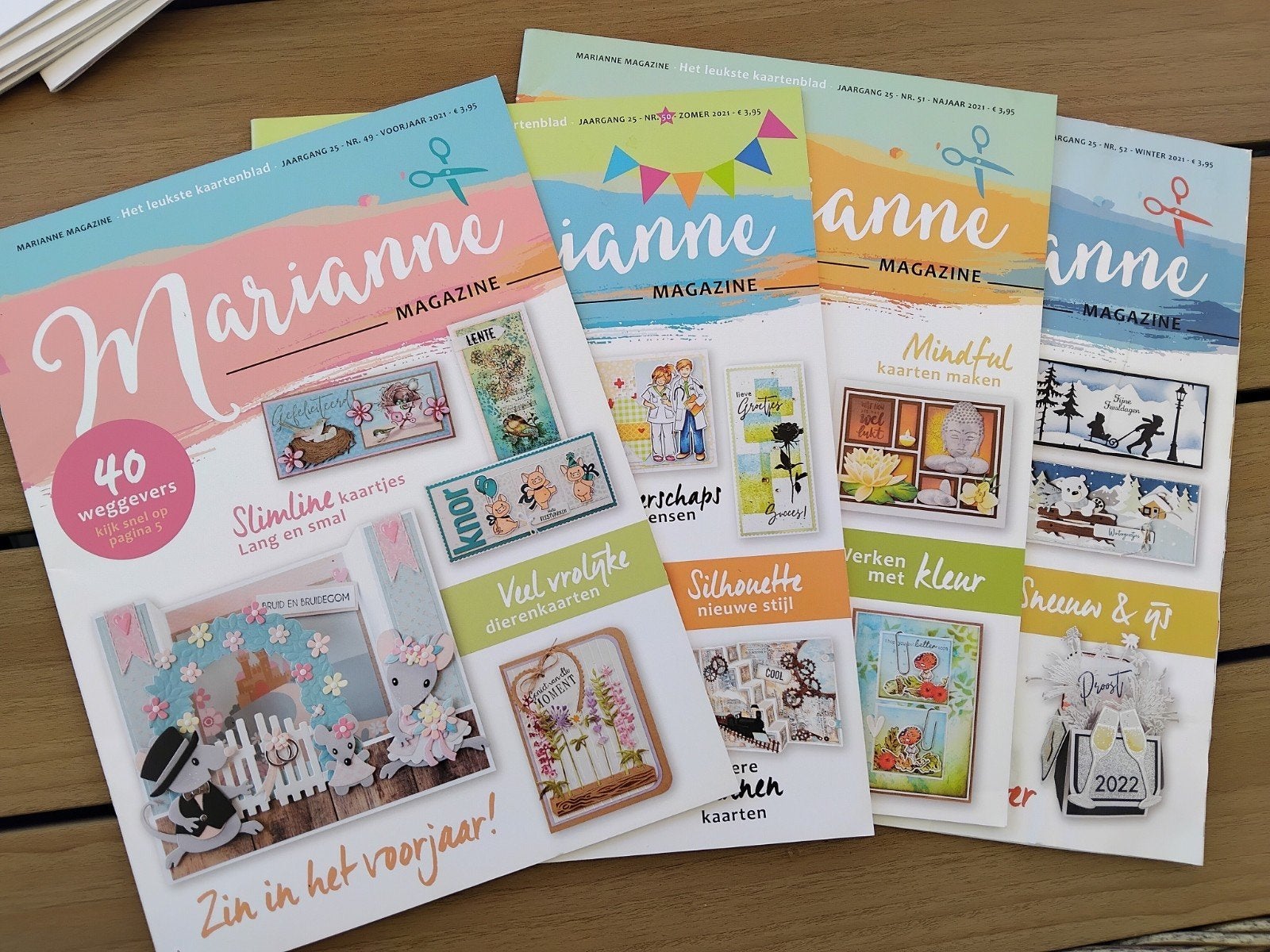 Marianne Magazine 2021 - Complete Jaargang, Ophalen of Verzenden, Zo goed als nieuw, Overige typen