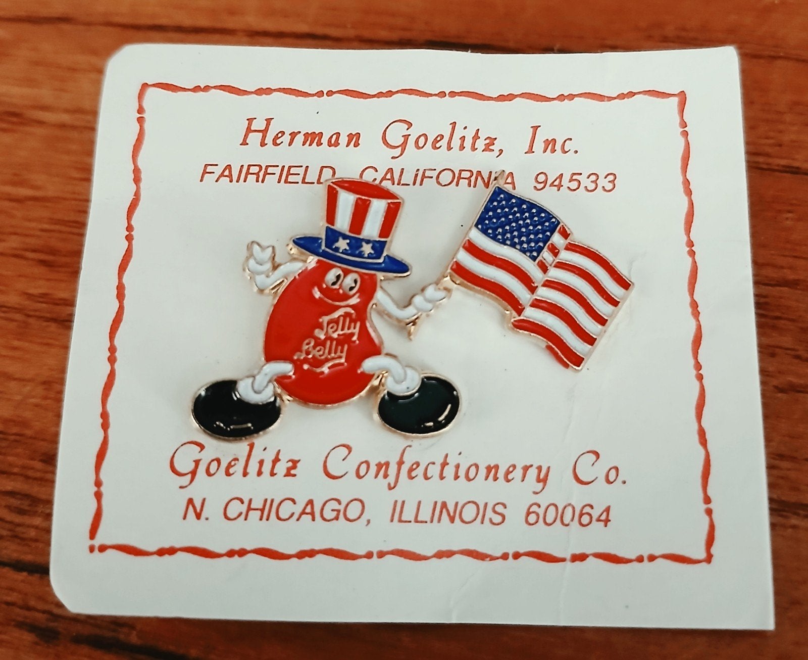 Vintage Amerikaanse pins en hanger: Chevrolet, Jelly Belly, Ophalen of Verzenden, Nieuw, Transport