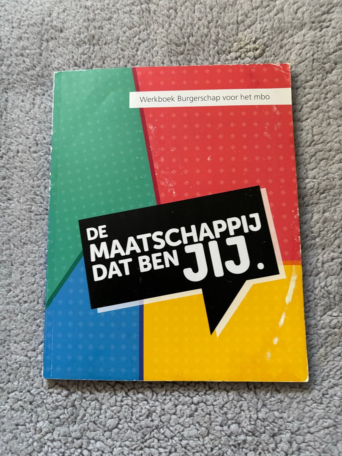 Werkboek Burgerschap voor het mbo - De maatschappij dat ben, Boeken, Ophalen of Verzenden, Zo goed als nieuw, Overige niveaus
