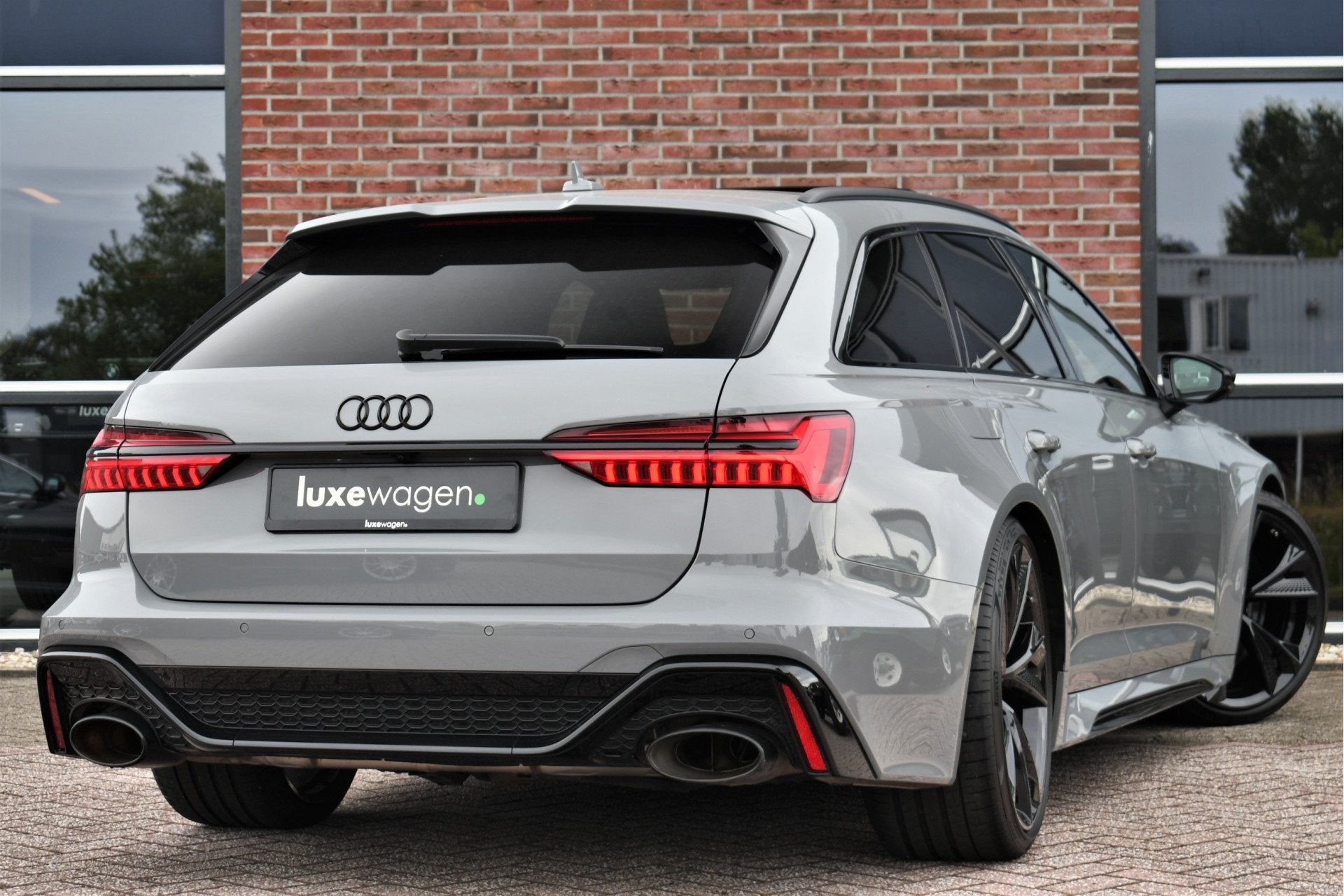 Audi RS6 Avant 4.0 TFSI quattro Nardo Keramisch Pano Sportui, Automaat, 12 maanden, Gebruikt, 600 pk