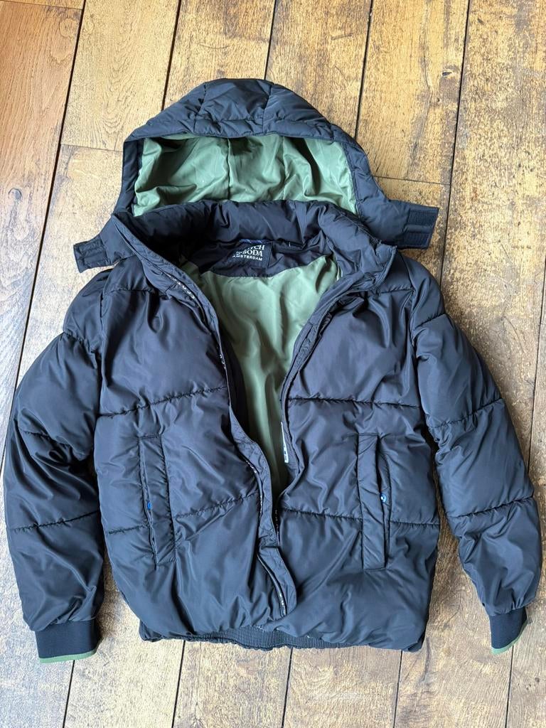 Winterjas Scotch & Soda 16 (176), Ophalen of Verzenden, Zo goed als nieuw, Jongen, Jas