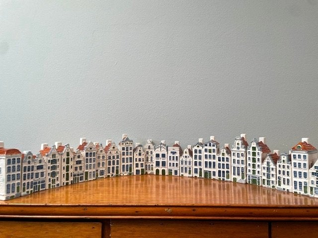 Grachtenhuisjes, complete serie, Ophalen of Verzenden, Zo goed als nieuw, 1 t/m 20