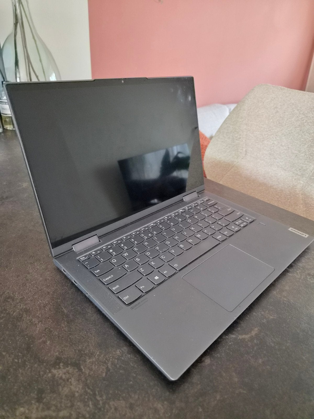 Lenovo Yoga 7i 14 touchscreen, i5/16GB/512GB SSD, 2-in-1, Ophalen, Gebruikt, Qwerty, 512 GB