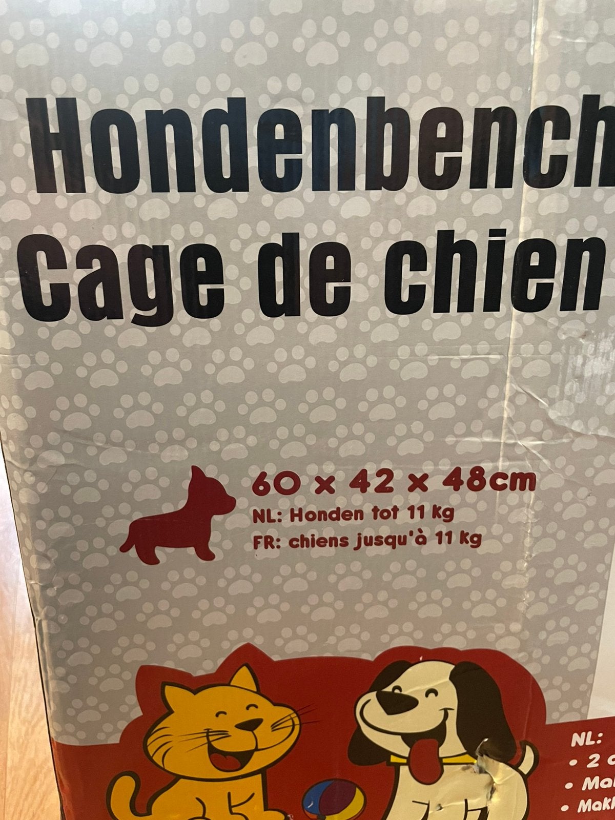 Honden bench, Ophalen of Verzenden, Zo goed als nieuw