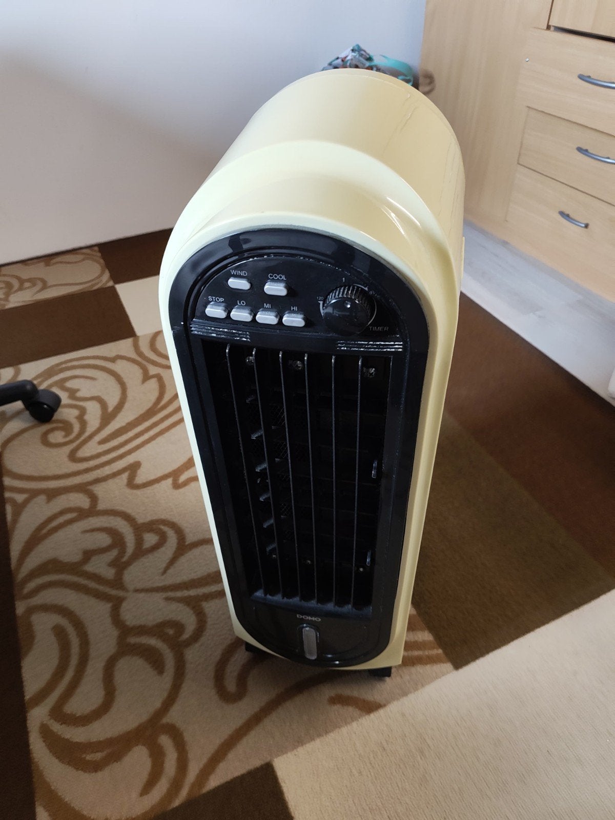 Domo Air Cooler - Mobiele Airco met 3 Snelheden en Timer, Ophalen, Gebruikt, Minder dan 60 m³, 3 snelheden of meer