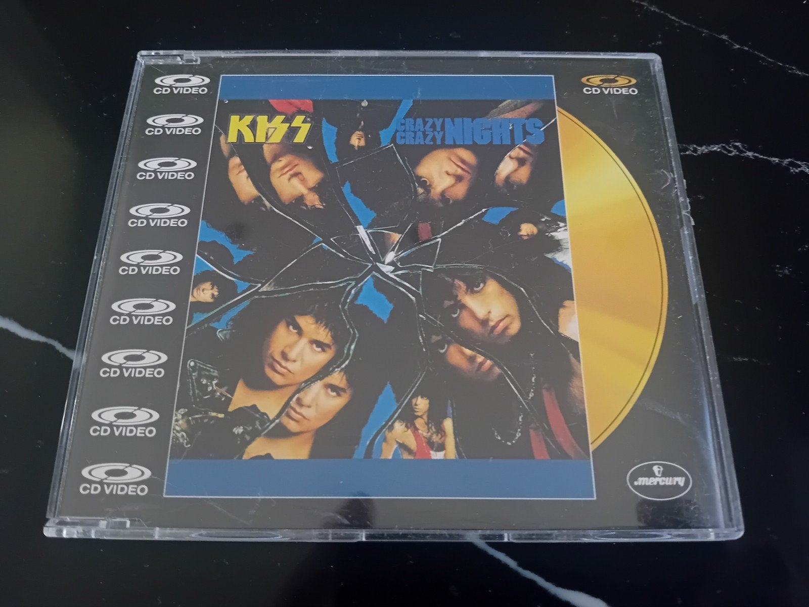 cd video Kiss crazy crazy nights zeldzaam!, Ophalen of Verzenden, Zo goed als nieuw