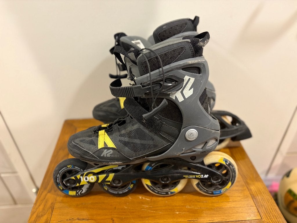 K2 VO2 100 X Pro inline skates – maat 42,5 (US 9.5), Ophalen, K2, Gebruikt, Heren