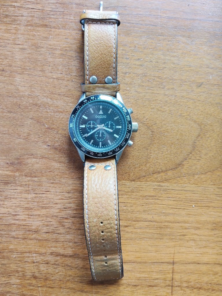 Oozoo horloge, Overige merken, Staal, Polshorloge, Ophalen of Verzenden