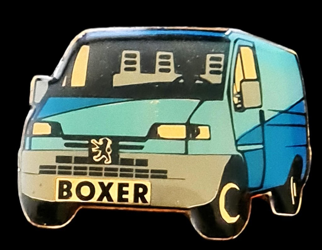 Peugeot Boxer bestelwagen pin, Verzenden, Nieuw, Transport, Speldje of Pin