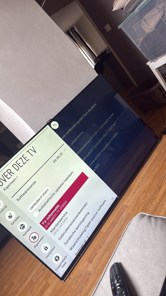 LG smart tv 65 inch, Ophalen, Gebruikt, 50 Hz, 100 cm of meer