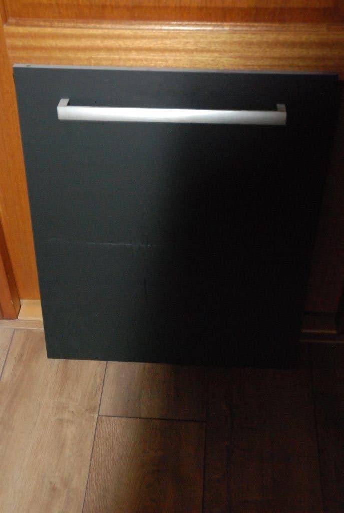 mat zwart paneel voor inbouw vaatwasser, Ophalen, Zwart, 50 tot 100 cm, Zo goed als nieuw
