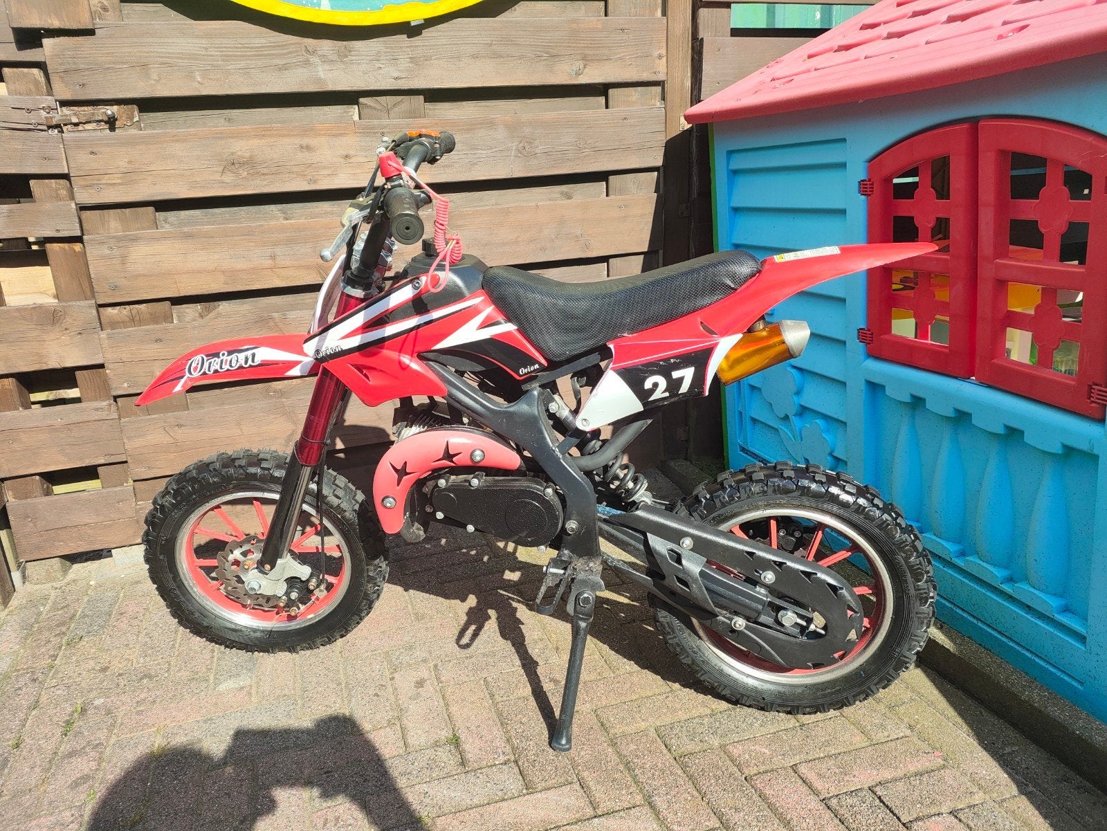 Orion Dirtbike Pitbike Cross Motor 49cc, Fietsen en Brommers, Gebruikt, 49 cc, Schijfrem, Dirtbike