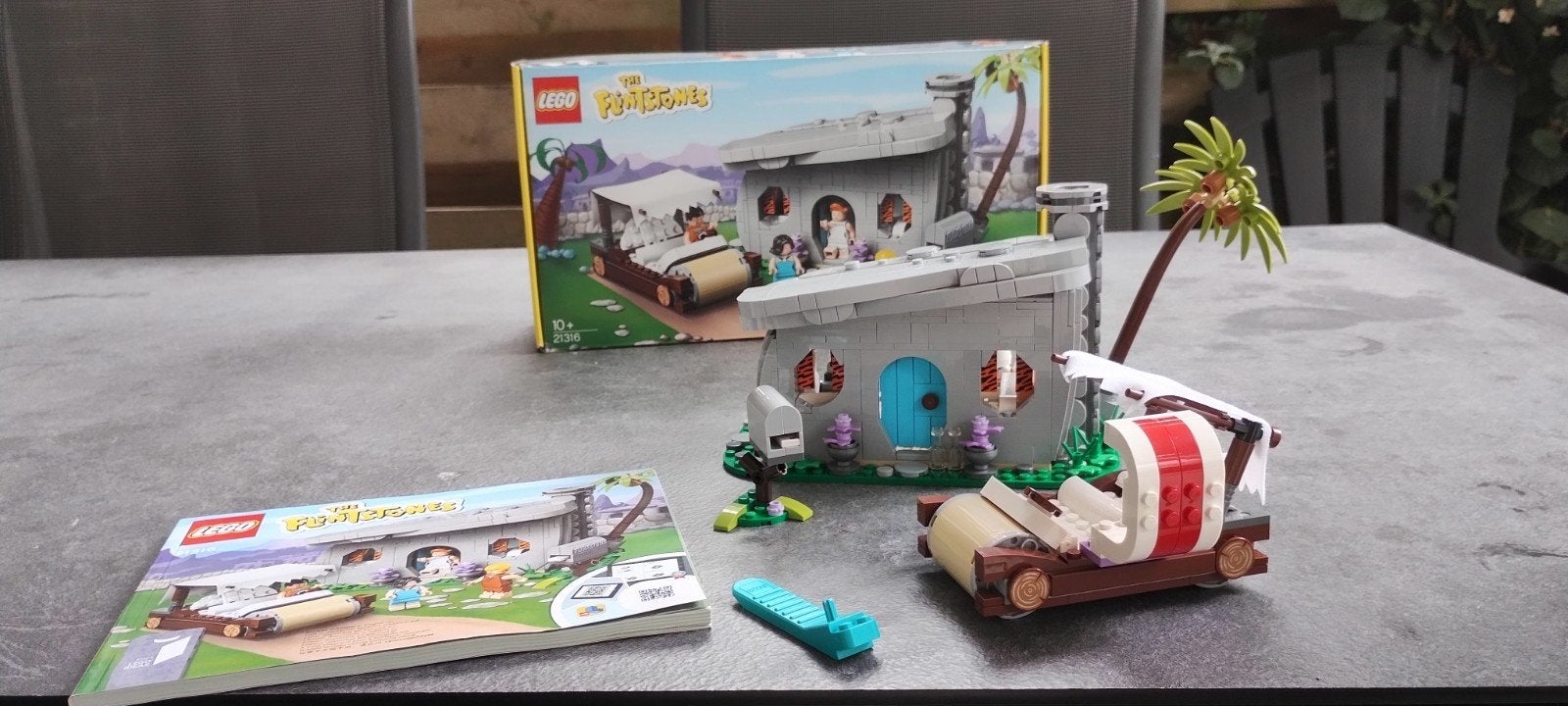 Lego Ideas 21316 The Flinstones - Zonder Minifiguren, Ophalen of Verzenden, Inclusief doos, Lego