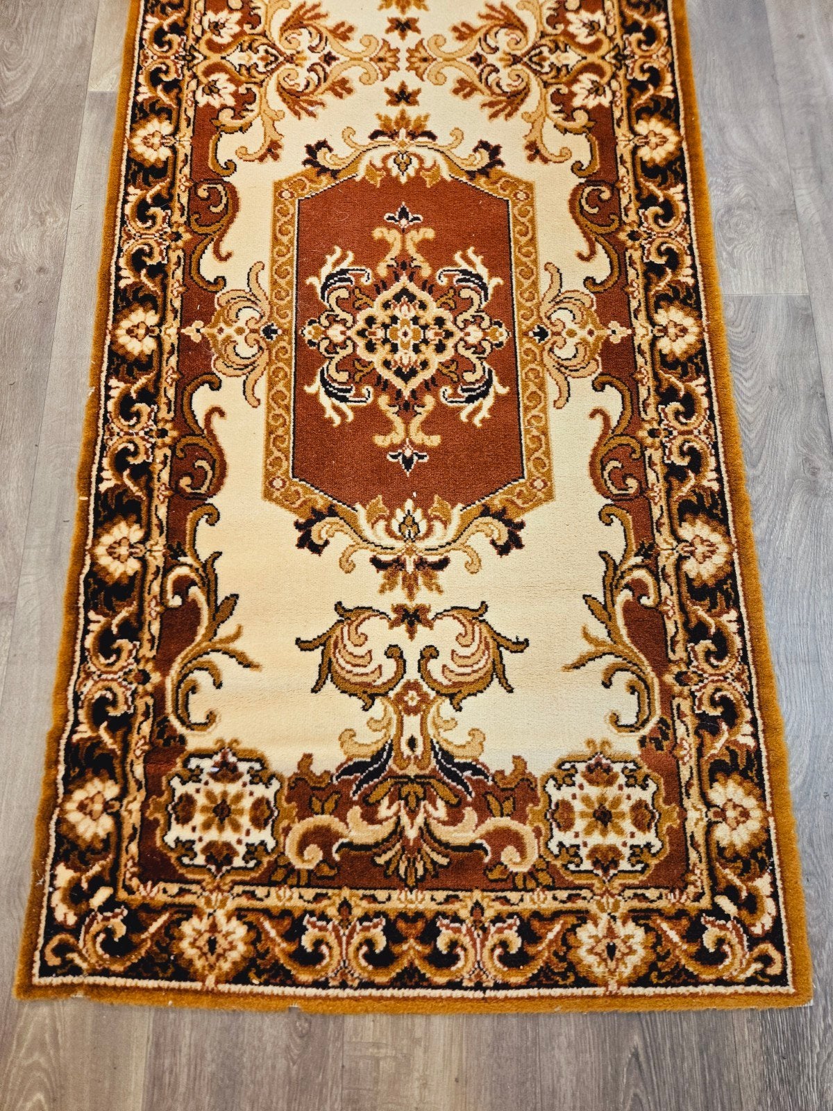 Perzische Loper. Prachtige kleuren en patronen! Weg = Weg!, 100 tot 150 cm, Perzisch, Zo goed als nieuw, Rechthoekig