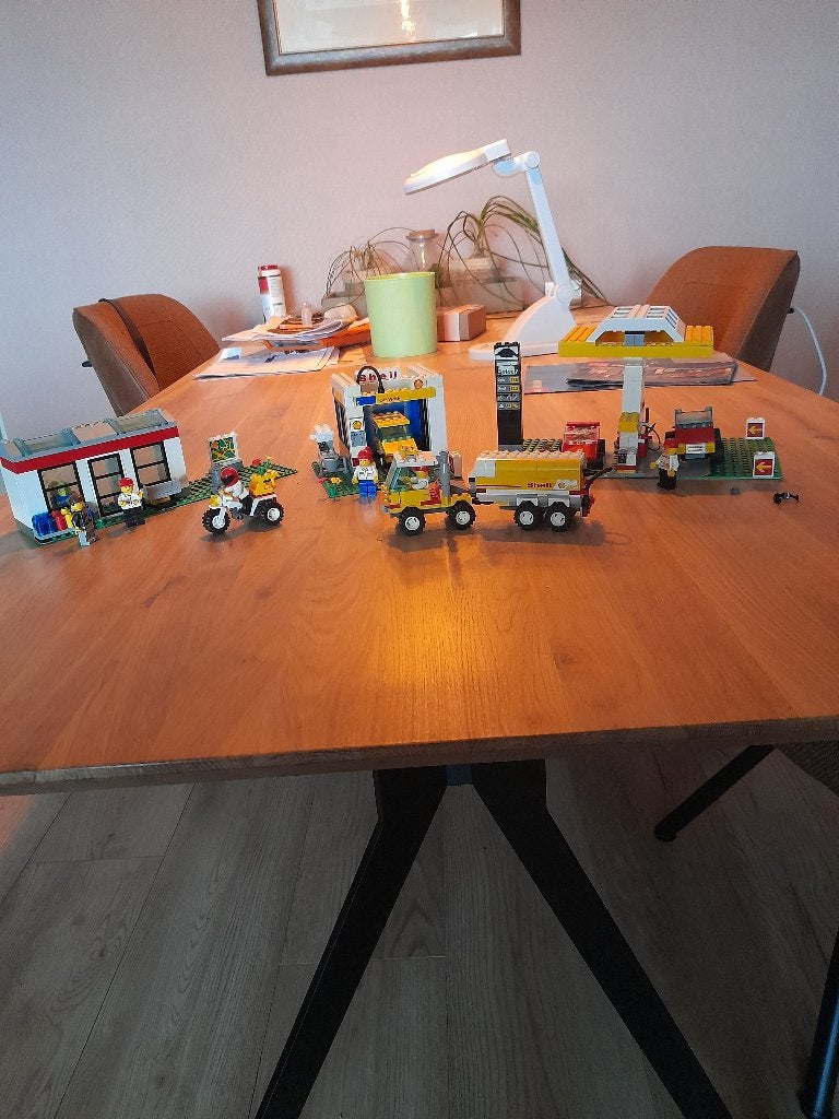 Lego, shell tankstation, Ophalen, Gebruikt, Overige thema's, Lego