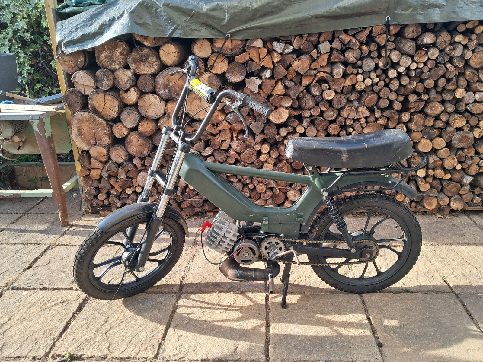 tomos crosser 74cc, Ophalen, Gebruikt, Maximaal 45 km/u, 2 versnellingen