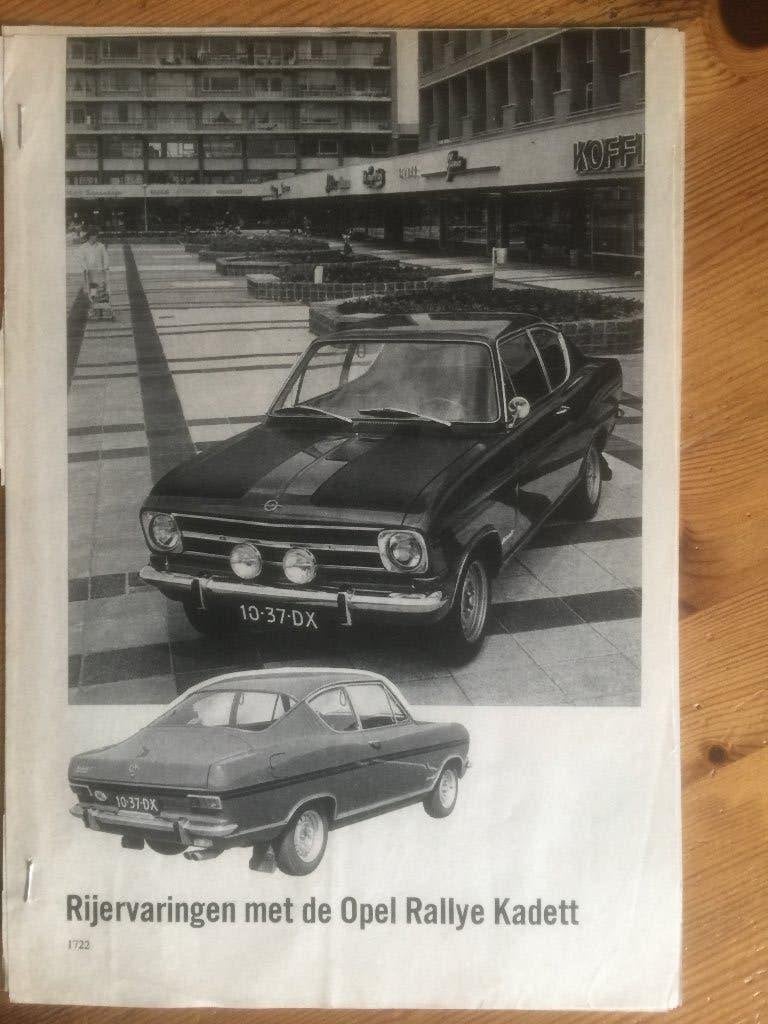 Test van Opel Rallye Kadett origineel 1967, Gelezen, Opel, Ophalen of Verzenden, Autokampioen