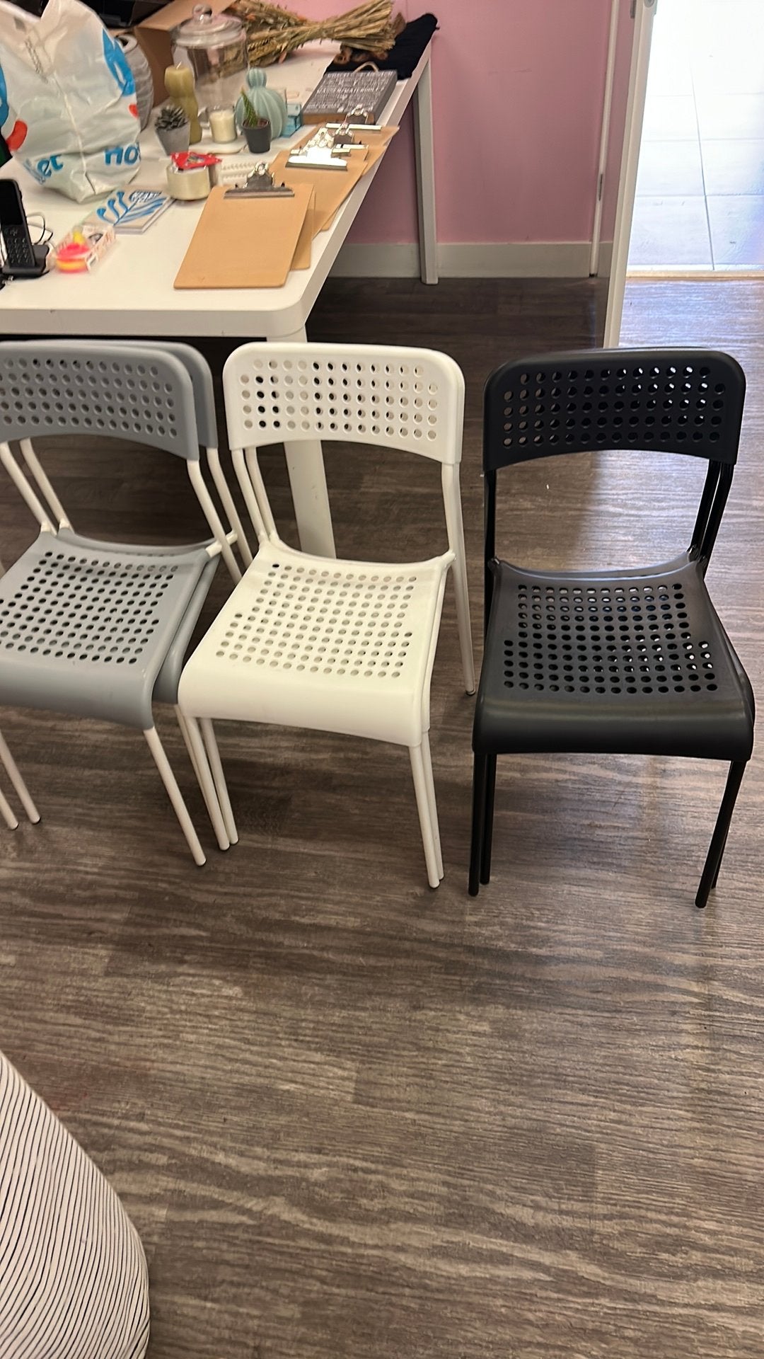 6 stoelen, Ophalen, Zo goed als nieuw, Overige kleuren