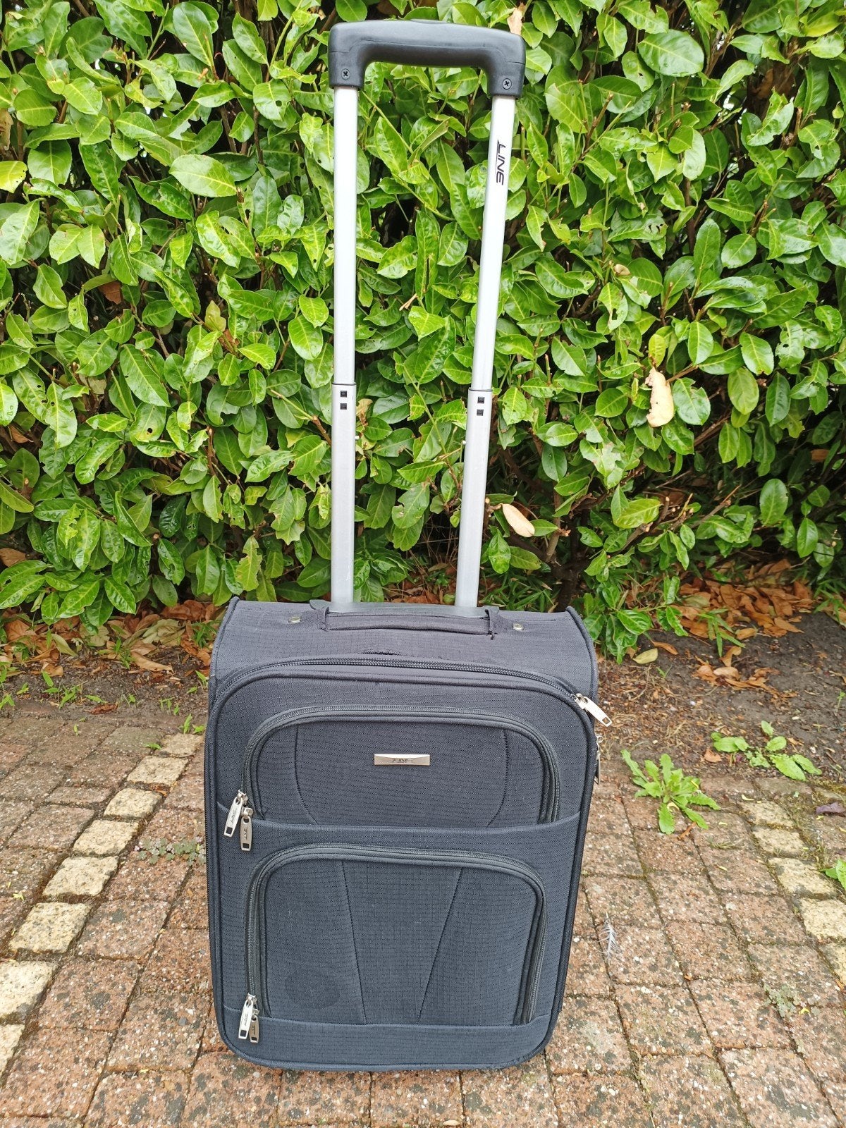 LINE reiskoffer, 30 cm of meer, Gebruikt, Zwart, Ophalen of Verzenden