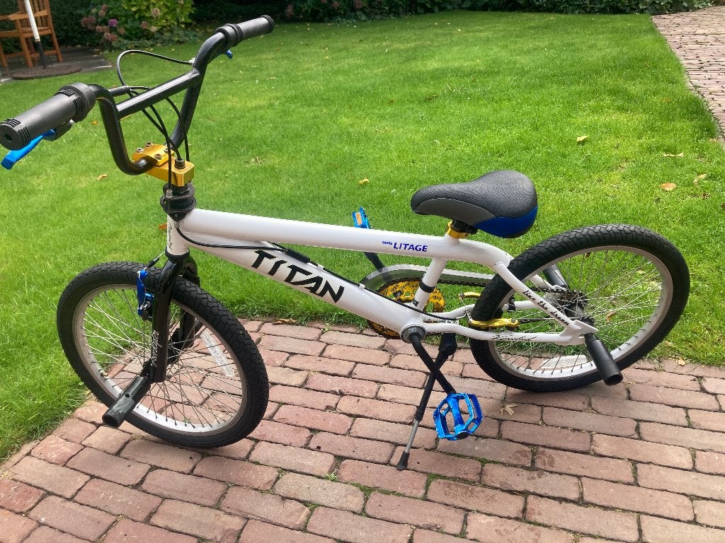 FREESTYLE BMX, Fietsen en Brommers, Gebruikt, Staal, Velgrem, Stuur 360° draaibaar