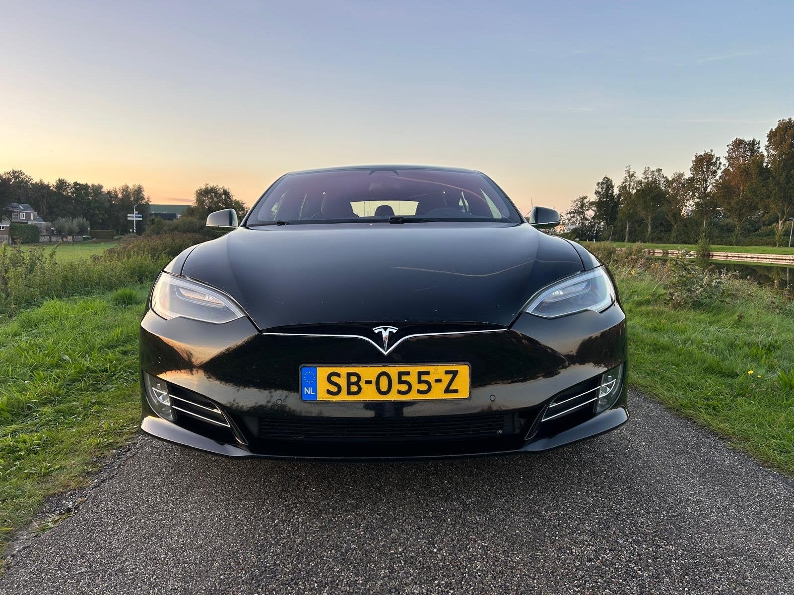 Tesla Model S 75D Base | Autopilot | Pano | Stoelverwarming, Auto's, Dealer onderhouden, Gebruikt, Zwart, Model S