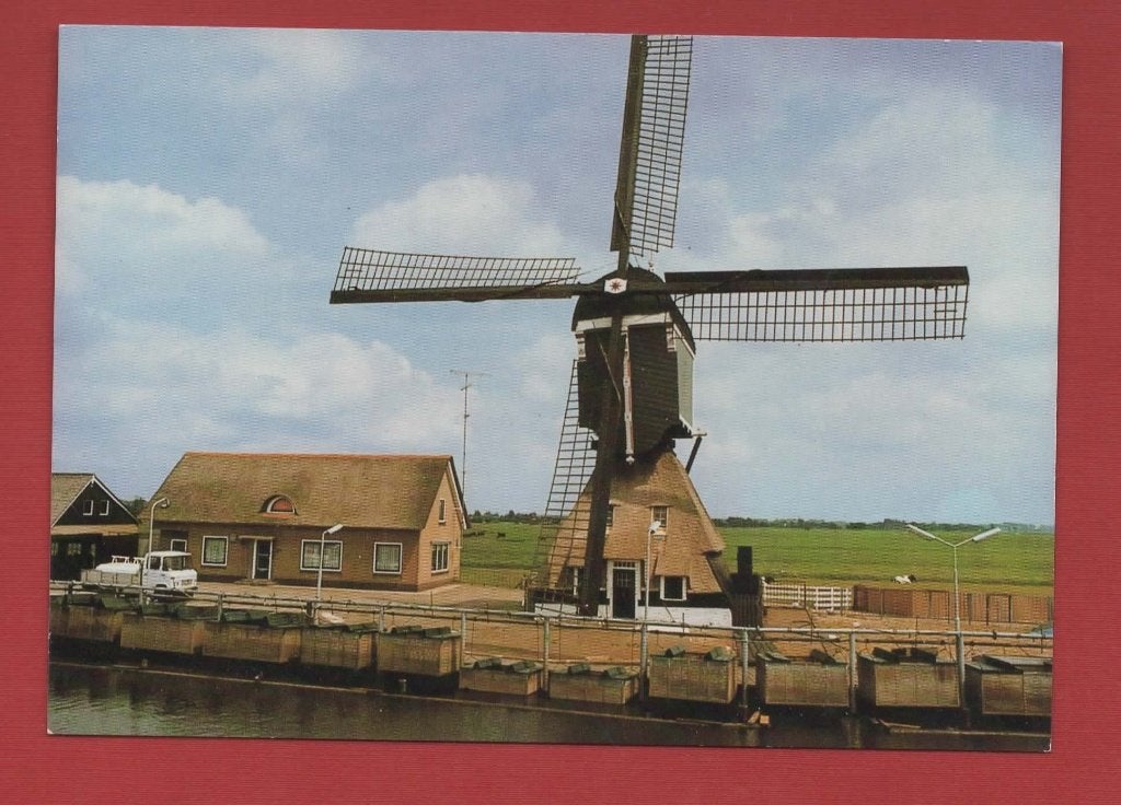 Groot-Ammers (Z.H.) - Molen - Hollandse Molen (auto)- Ong., Verzamelen, Ophalen of Verzenden, 1980 tot heden, Ongelopen, Zuid-Holland