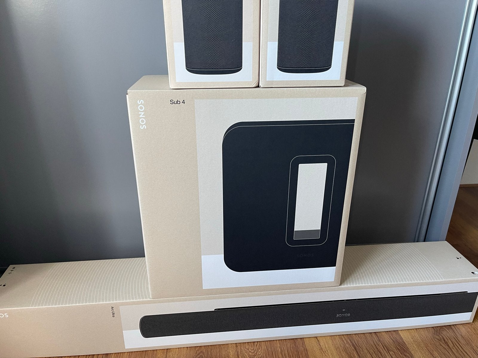 Complete Sonos surroundset - zomeraanbieding!, Overige systemen, 70 watt of meer, Nieuw, Overige spelers